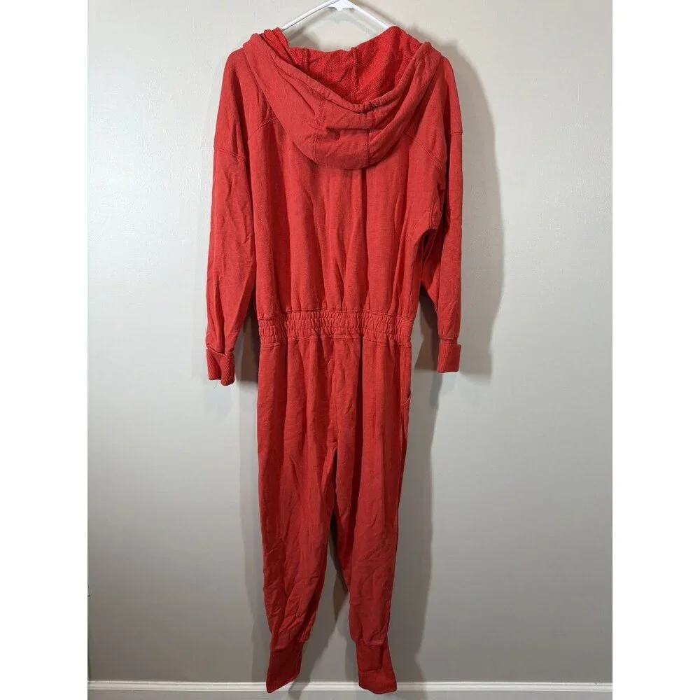 Free People‎ FP Movement Training Day Jumpsuit Size Small Long Sleeve Athleisure